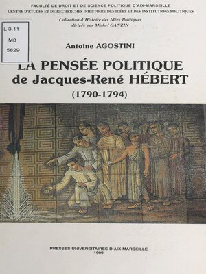 cover image of La Pensée politique de Jacques-René Hébert (1790-1794)